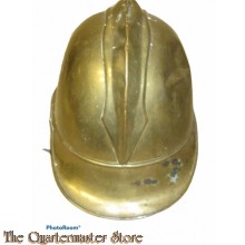 France - WW1 Brass Fireman's Helmet