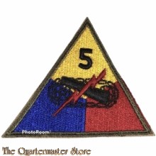 Mouwembleem 5e Armored Divison (Sleevebadge 5th Armored Division)