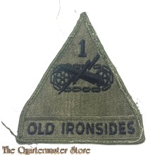 Sleeve patch 1st Armored Division (Old Ironside) subdued