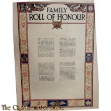 Document,  Family Roll of Honour 1940-45