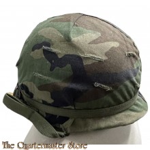 Vietnam War M1C Helmet  with Reversible Camouflage Cover