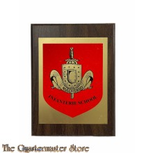 Wand schild  Infanterie School