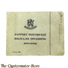 Rapport individuele militaire training 1950