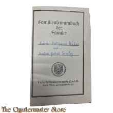 Deutsches Einheits Familien Stammbuch 1943 Merckenheim