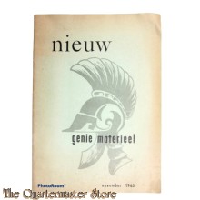 Book - Nieuw Genie materieel november 1963