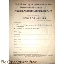 Brochure de maatschappij een chaos ! (Nederlandsch Arbeidsfront)