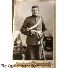 Studio portret german WW1 soldier 