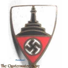 Mitglied Aufschlagnadel (DRKB Members 2nd pattern lapel pin) marked 10