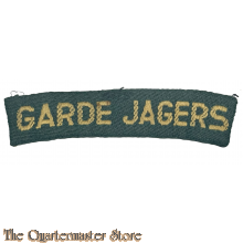 Straatnaam Garde Jagers 