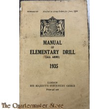 Manual of elementary drill (all arms) 1935