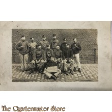 Studio groeps portret les employes du Magasin du Corps  belgium 1910-11