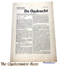 Krant De Opdracht , informatienummer 11 22 mei 1945 Tijdschrift gewijd aan het Nieuwe Indie 