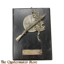 WH Preis fur gute schussleistung 1937 (German WH Plaque shooting award 1937)