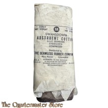 Absorbent cotton in wrapper US Army