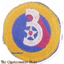 Mouwembleem 3rd Air Force (Sleeve patch 3rd Air Force)