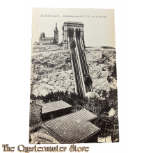 Postcard 1918 Marseille , Ascenseurs de N.-D. de la Garde 