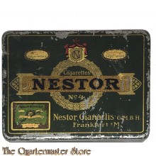 Blechdose  Nestor No 4 Nestor Gianaclis 100 Cigarettes 1940s