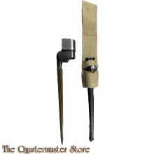 Bajonet Enfield No 4 MK I met MK I schede (Bayonet Enfield No 4 MK I with MK I scabbard)