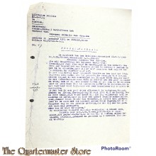 Proces-verbaal II-8 RI  Militaire Politie verhoor Ontvreemden 100 gulden biljet 11 juli 1945