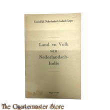 Boekje Land en volk van Nederlandsch-Indie. 1945 Koninklijk Nederlandsch Indisch Leger