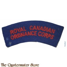 Shoulder flash Royal Canadian Ordnance Corps 1946-1950