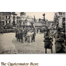 Postcard, Orleans les fetes de Victorie 1919,  le defile 