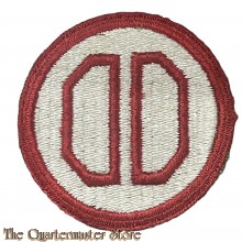 Mouwembleem 31st Infantry Division (green back Sleeve patch 31st Infantry Division)