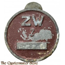 Trage abzeichen L.B. Auslander Arbeiter Zittwerke  (I.D. Badge forces laborer Junckers)