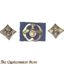 Baret embleem en schouder Regiment Aan en Afvoertroepen (oud)