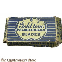 Blades shaving Gold Tone (Scheermesjes Gold Tone)
