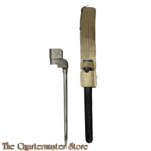 Bayonet No 4 Mk II*  with MK III  plastic type scabbard 