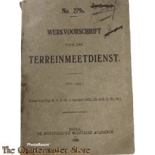 Voorschrift no 279a Werkvoorschrift voor den Terreinmeetdienst