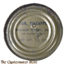 Ration can of Jam, Pineapple 1960’s
