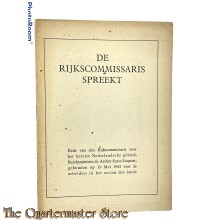 Brochure NSB  ; De rijkscommissaris spreekt - 1939
