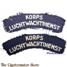 Straatnamen Korps Luchtwachtdienst (set)