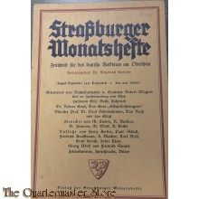 Straßburger Monatshefte. Zeitschrift für das deutsche Volkstum am Oberrhein. Aug/Sept 1940