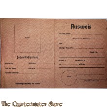 Flugblatt / Leaflet H.401, Ausweis/Kannst du dich ausweisen? Can You Produce an Identity Card?