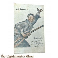 Postcard - 1914-18 On les aura! Souscrives aux Bons de la Defense nationale