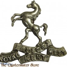 Cap Badge Royal West Kent  Queens Own (Royal West Kent Regiment) RWK 