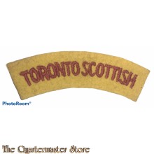 Shoulder flash Toronto Scottish,  4th Canadian Division 