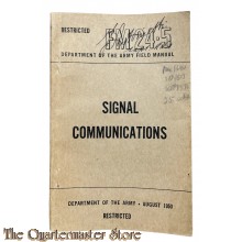 Manual FM 24-5 Signal Communications