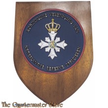 Wandbord Koninklijke Vereniging van Nederlandse Reserve Officieren