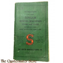 Vintage 1940 Singer Electric Sewing Machine Instructions Booklet 15-88/89