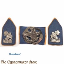 Baret embleem en kraag  Regiment Huzaren, Huzaren van Prins van Oranje