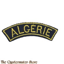 Shoulder title Algerie (Legion Etrangere)