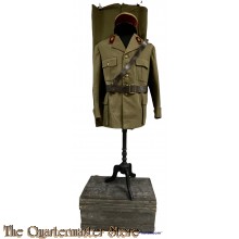 France - Service dress with pants Kepie Sam brown Medic officer 1940