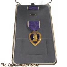 Medaille purple heart in doos van uitgifte (Medal Purple Heart in orginal box) 