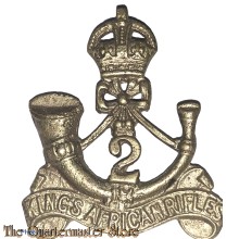 Cap badge 2nd Kings African Rifles (KAR)