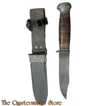 WWII Navy USN Mark 1 Fighting Knife by PAL RH-35 with Mk1 Scabbard