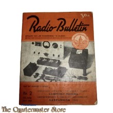 Radio Bulletin no 2 1944 de Muiderkring te Muiden in WW2